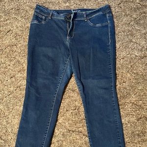 Maurices Dark Wash Skinny Jeans